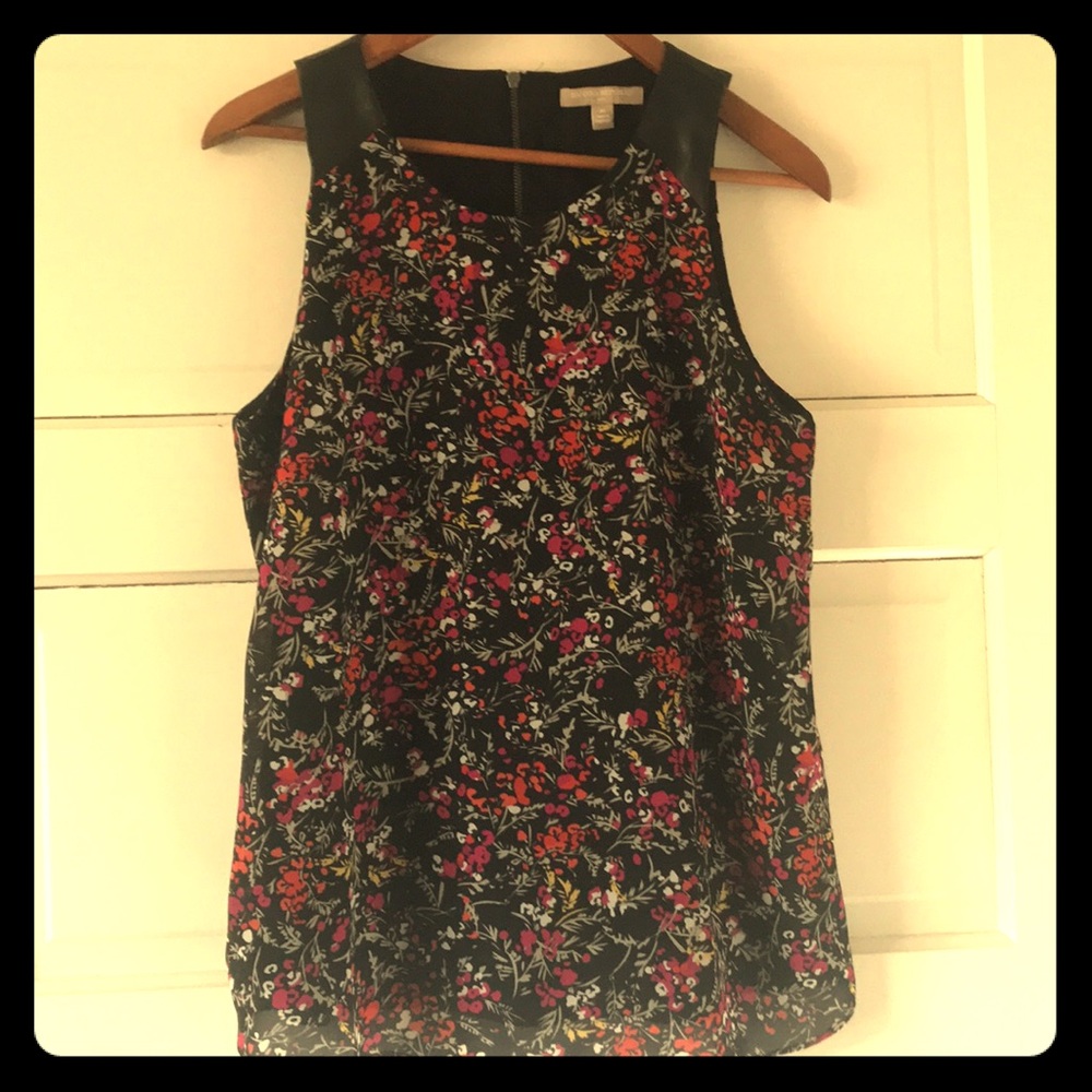 {banana republic} floral top